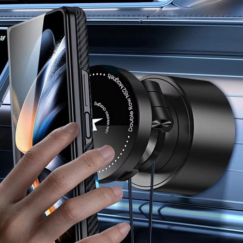 Magnet Phone Holder Mobile Phone Mount 360 Rotation Suction Cup Air Vent Smartphone Cradle Windshield Support for Dashboard