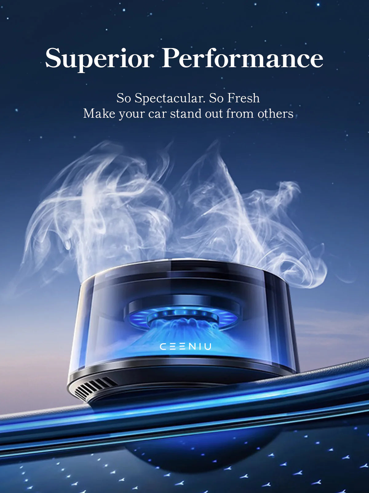 CF8 Long Lasting Smart Car Air Freshener