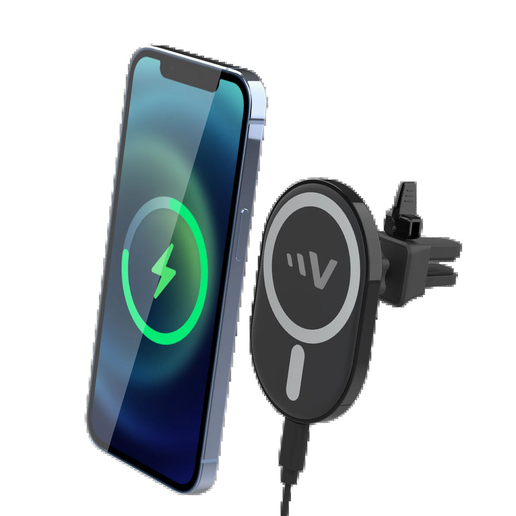 15W ULTRAFAST Magnetic Wireless Car Charger Mount