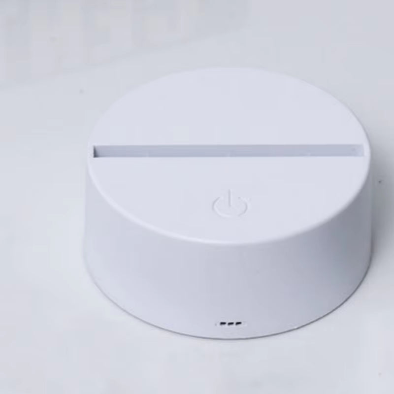 Color LED Flowing Sand Painting Table Lamp 3D Moving Sand Art Picture round Glass Hourglass Night Light Bedside Lamp Home Decor