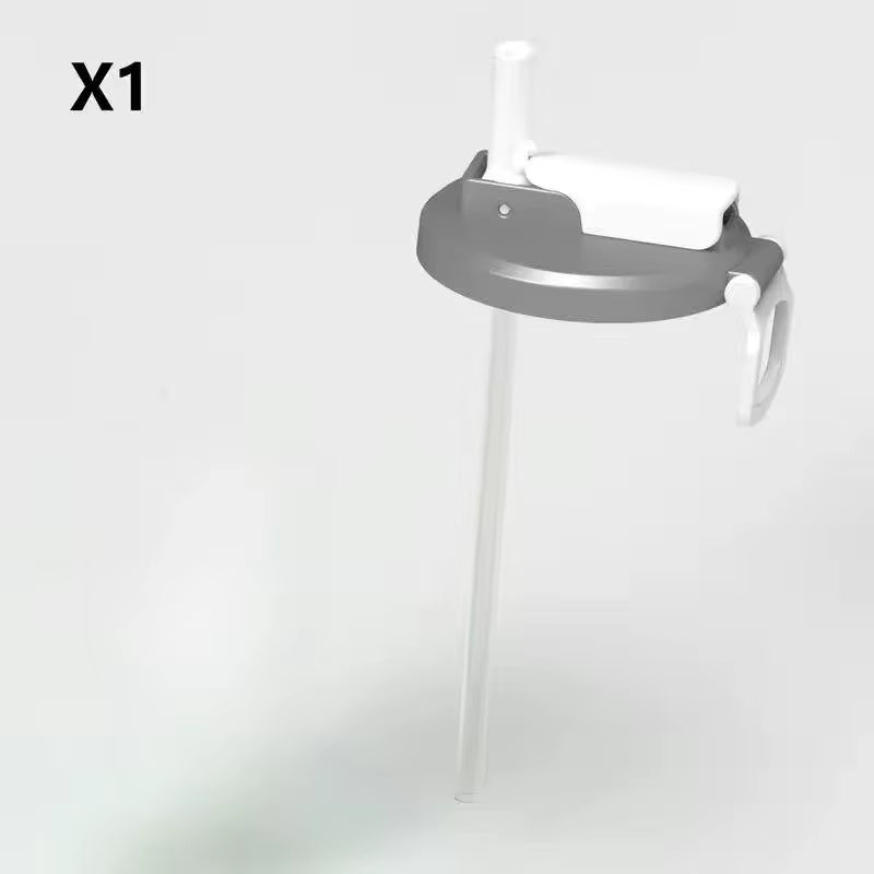 1Pcs Soda Can Lid and Silicone Straw Soda Can Lid Reusable Suitable for Canned Beverages Beer Juice 1Pcs with Straws